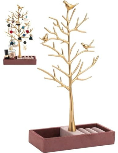Sanfly Espositore per Gioielli a Forma di Albero Espositore per Torre per Albero Portagioielli per Organizzatore Sospeso per Orecchini Ad, Collana, Braccialetto