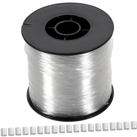 ANDRESLAD 1set Filo Da Pesca Trasparente Nylon Di Filo Invisibile Con Accessori Per Decorazioni Sospese Per Cornici e Ornamenti Domestici