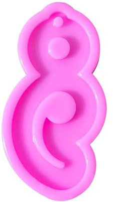Silicone Soap Mold for Handmade Fondant Chocolate Music Theme Silicone Mold Resin Craft Jewelry Tools Moulds