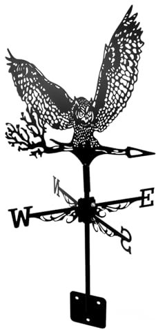 Garneck Vintage Wetterfahne Windrichtungsanzeiger Für Garten Und Dach Dekorative Gartendekoration Und Bodenwetterfahne Als Windfahne Für Außenbereich