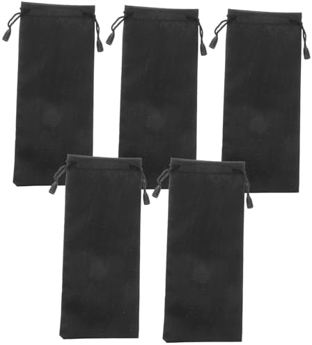 Anneome 5 Stück Aufbewahrungstaschen für Zeltnägel aus Robustem Polyester Taffeta mit Kompaktem Design und Einfachem Transport für Outdoor Camping und Wildniserkundung