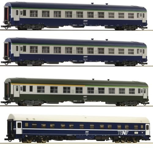 Roco 6200080 H0 4er Set Personenwagen 'Arlberg-Express', SNCF, Ep. IV, Set 4