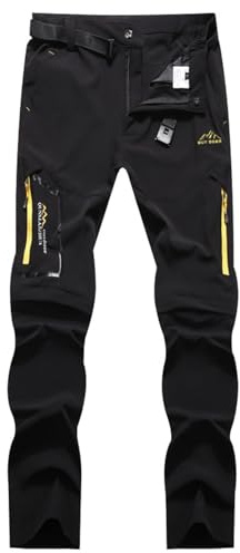 Pantaloni Lavoro Uomo, Elasticizzati Comodi Casual Larghi Leggeri da Lavoro Estivi Pantaloni Cargo Pantalone Tasconato Slim Fit Pantaloni Cargo Uomo Pantaloni Militari Uomo Multiple Casual Leggeri