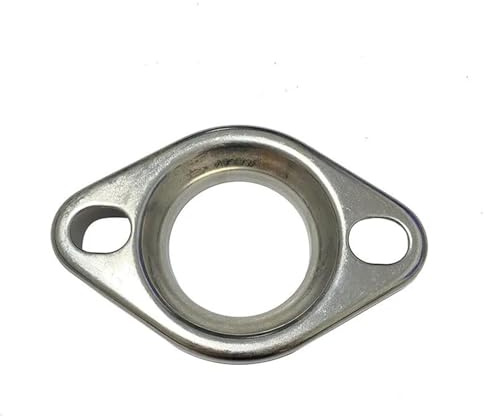 Terminale di Scarico Ricambi Auto Flangia Silenziatore Scarico Tubo Giunto Triangolare 51mm 63mm 76mm Accessori Acciaio Inossidabile Generale Turbo Fischio(76mm)