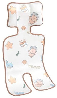 Cojín para cochecito de bebé, forro de asiento para cochecito de bebé, almohadilla de refrigeración para cochecito de bebé, almohadilla transpirable para clima cálido
