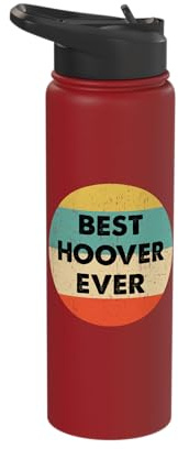 Hoover Name Stainless Steel Insulated Water Bottle