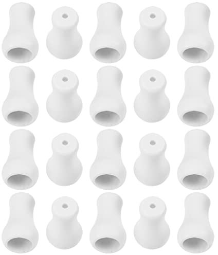 Angoily 20 Piezas Perillas De Cuerda Para Persianas Enrollables PláStico Blanco Accesorios De Repuesto Para Cortinas FáCil InstalacióN Para Hogar