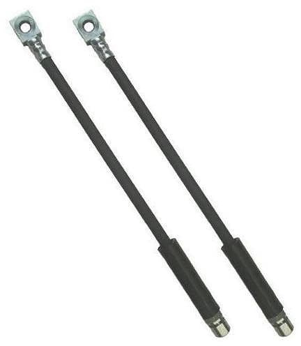 ATEC Germany 2x Bremsschlauch vorne Länge 340mm | Kompatibel mit: CHEVROLET OPALA Kombi, OPEL ASCONA C, ASCONA C CC, ASTRA F, ASTRA F Cabriolet, ASTRA F Caravan, ASTRA F CC