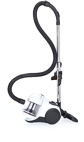 Severin CY 7103, Aspirapolvere senza sacco ciclonico, Capacità 1,5 litri, Tubo telescopico in metallo, Spazzola per pavimenti e tappeti, Accessori, 850 Watt,