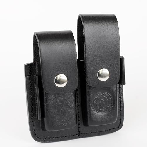 Ledertaff Funda de piel para Leatherman Wave, Bit Kit, Bit Driver Extender y linterna, Leatherman Wave Plus, Charge Plus, TTI, Skeletool, Rebar, Rev, Sidekick, Wingman