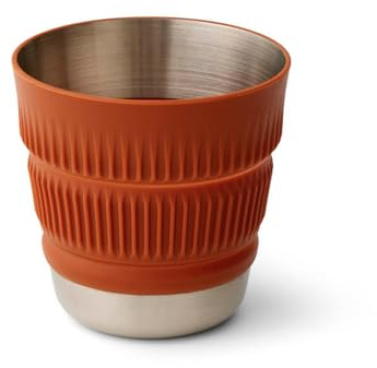 Sea to Summit Detour Tasse de camping pliable en acier inoxydable Marron Bombay 473 ml
