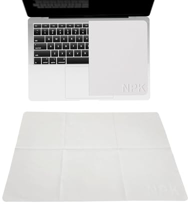 TUKEVA 1 Stück Tastatur Schutz für MacBook Air Laptop Tastatur Schutztuch computer tastatur reinigungstuch für MacBook Pro für MacBook Air Reinigungstücher zur Notebook Reinigung (13/14 Inch)