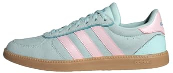 adidas Damen BREAKNET Sleek Shoes, Halo Mint/Clear pink/Mint ton, 41 1/3 EU