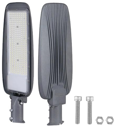 Ecolight LED Lampione Esterna 200W - Bianco Neutro 4000K IP65 Illuminazione Esterna di Sicurezza, Proiettore LED per Parcheggio, Cortile, Garage e Giardino