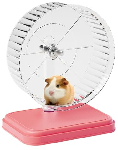 Tysta träningshjul för hamster – tysta träningshjul för små djur | Dubbla lager tyst löparhjul, träningshjul för små djur för, Gerbils
