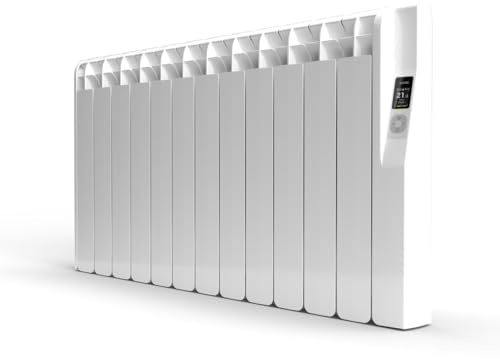 Radiador eléctrico Rointe Kyros WiFi 600 W 4 elementos color blanco