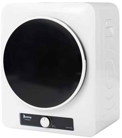 LEADZM Mini Seche Linge Electrique 3 kg (GDZ40-520SX) | Sèche Linge 1000W, Petit Sèche-Linge pour Appartement, Maison, Dortoir