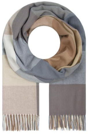 Majea Damenschal Winterschal Strickschal Damen Schal (880041) (beige 11)