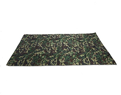Alomejor Bâche de Camping, Multifonction imperméable bâche hamac Tapis Sol 2x1.5m for randonneurs familles événements Outdoor