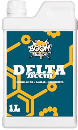 Boom Nutrients | Biostimulateur pour floraison/Engrais à base d'algues/Engrais pour cannabis | Delta Boom (1 L)