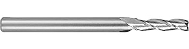 Drill Bit 3 Flute Flat Milling Cutter 3.175mm Shank Tungsten Carbide End Mill CNC Router Bits-3.175x3.175x12x38