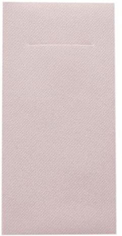 Besteckserviette altrosa eine hervorragende Wahl für jeden Anlass, aus hochwertigen GMIAir Vlies, 40 x 40 cm, 75 Stück praktisch mit Besteckschlitz sorgen für eine elegante Atmosphäre