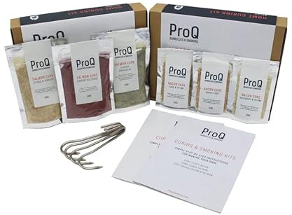 ProQ Home Salmon & Bacon Curing Kit | Curing Salt Twin Pack – Cure Your Own Bacon & Salmon Kit