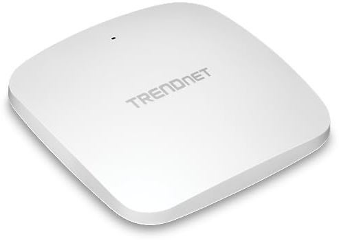 TRENDnet AX3000 Dual Band WiFi 6 PoE+ Access Point, TEW-923DAP, 1 x 2.5GBASE-T PoE+ LAN Port, OFDMA and MU-MIMO Technology, 2402Mbps (5Ghz), 573Mbps (2.4Ghz), WPA3 Ecryption, White