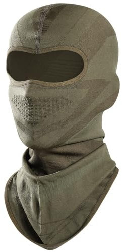 WTACTFUL Balaclava motorcykel under hjälm andningsbar helmask herr dam sommar/vinter Balaclava lättviktig nackskydd för cykel skidor snowboard vandring, One size