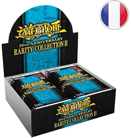YU-Gi-Oh! JCC - Display de Pack de Booster Collection Rareté du 25e Anniversaire II (24 Boosters)