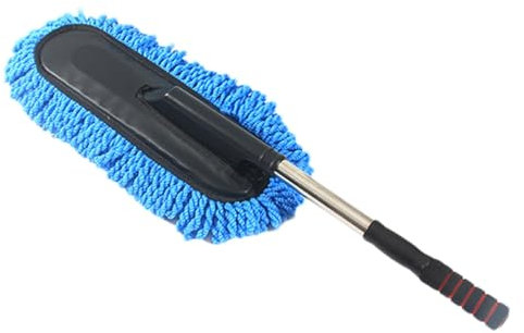Jomewory Exterior del Plumero del Coche,Exterior del Plumero del Coche sin arañazos,Cepillo para Limpieza de salpicadero | Plumero de Coche sin arañazos, Cepillo de Microfibra para Coches, Camiones