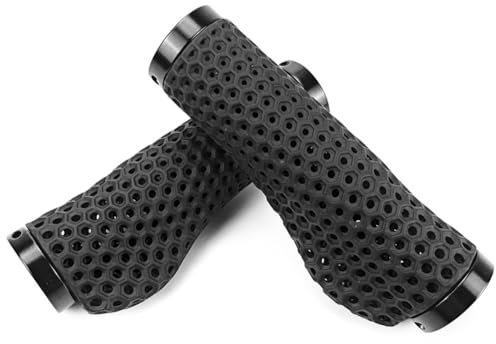 JUCHRZEY 3D-Gedruckter Fahrradlenkergriff, rutschfeste Mountainbike-Lenkerabdeckung, Stoßdämpfung, Fahrradgriffschutz for Roller, Fahrrad