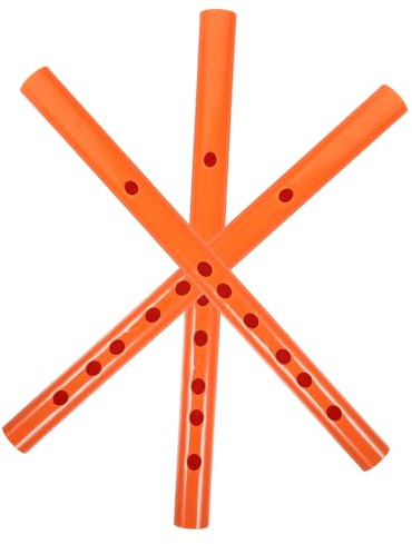 Abaodam Pädagogische Flötenblockflöte für Kinder 3er-pack Kunstharzinstrument 6-loch-musikflöte Leicht und Einfach Zu Tragen