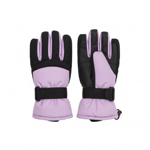 A2Z 4 barnFlickor Åka ski Snowboardåkning Vinter Handskar Vindtät - Gloves 971 Lilac 6-7