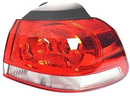 Generisch Auto-Bremslichter Für VW Für Golf 6 VI Mk6 Für Fließheck 2009 2010 2011 2012 2013 Rücklicht Rückleuchte ohne Leuchtmittel linke Fahrerseite (LDH)(Right outside)