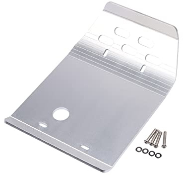 Jodriva Protezione motore moto Protezione copertura telaio sotto piastra paramotore, for, Tricker XG 250 Serow XT 250 Protezione sottoscocca per moto(Silver)