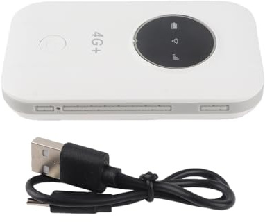 Cocoarm Hotspot WiFi Portatile, 4G 300MBPS 3650MAH, Router Mobile con Slot per Schede SIM 300MBPS Supporta 10 Dispositivi per L'uso di Campeggi per Campeggio da Viaggio