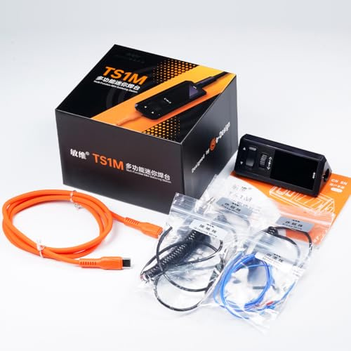 Miniware TS1M Multi-Function Mini Soldering Station TOOLSAVING Portable Compatible with H100/210/245/115 Tips MAX 200W