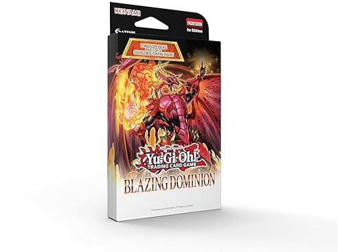 Yu-Gi-Oh! Blazing Dominion 3-Pack Booster (Engelsk version)