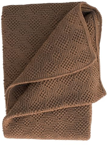 FosterNatur®, Merino Babybdecke, 100% superfeine Merinowolle, mulesingfrei (Hazelnut)