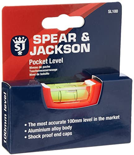 Spear & Jackson SL100 Niveau de poche de 100 mm (4)