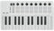 M-Vave SMK 25 MKII – Kabelloser BT-Midi-Keyboard-Controller mit 16 hintergrundbeleuchteten Drum-Pads, 8 Knöpfen, Arpeggio, USB, Weiß