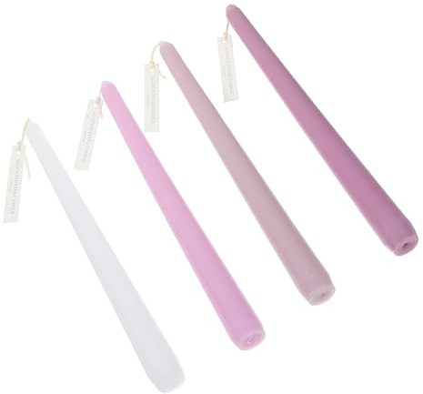 PRETYZOOM 4 Pièces Bougies Effilées Jolie Bougie Bougies Coniques Grandes Faveur Du Parti De Fête Décorations De Bougie Conique Parfumées Paraffine