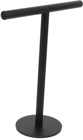 WESIEVYA Porta Asciugamani Shape Acciaio Inossidabile Per Bagno Supporto Per Asciugamani Da Mano Design Senza Facile Da Spostare e Installare Struttura Resistente e Duratura