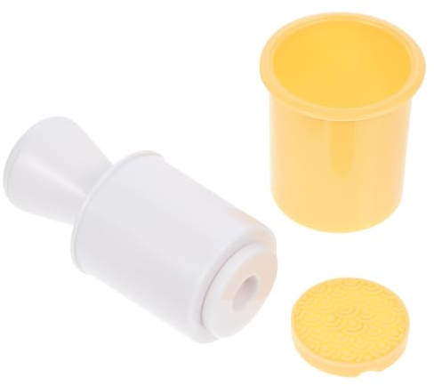 TOYANDONA Juego de Moldes para Galletas de Animales de Dibujos Animados, Prensa de Galletas para Hornear, Color Amarillo, Moldeador de Pasteles para Repostería Doméstica, Suministros