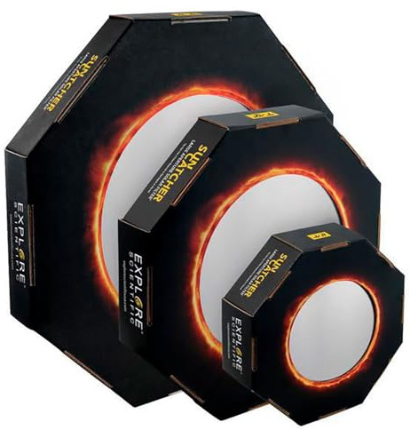 Explore Scientific Sun Catcher Sonnenfilter für 110-130mm Teleskope zur Beobachtung der Sonne im Weisslicht