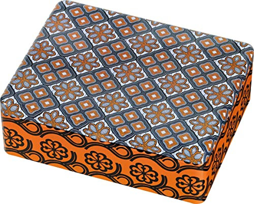 WAX Teebox - Motiv Kristallornament: mit 6 Fächern