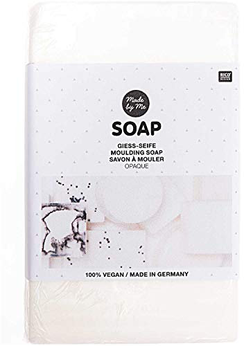 Rico Design Made by Me Gießseife/Soap Opak 1000 g - Handseife made in Germany - Seife selber machen/handgemacht