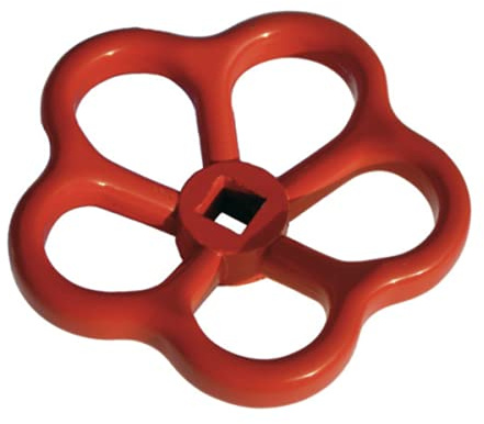 Handrad Ventil Ventilrad Vierkant 11mm für Verteiler Storz Standrohr Feuerwehr