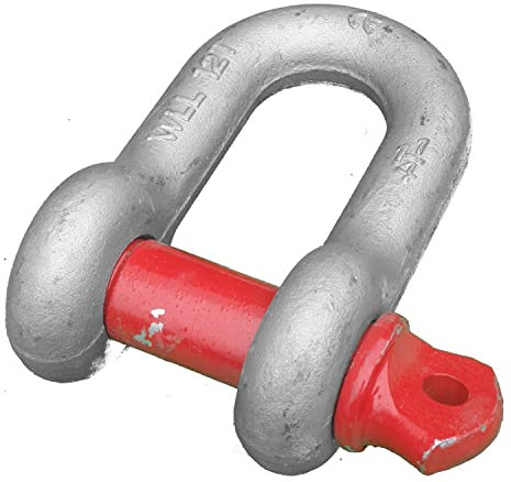 FORANKRA Schäkel DW gerade Stahl hochfest 9,5t mit Augbolzen (1 Stück)